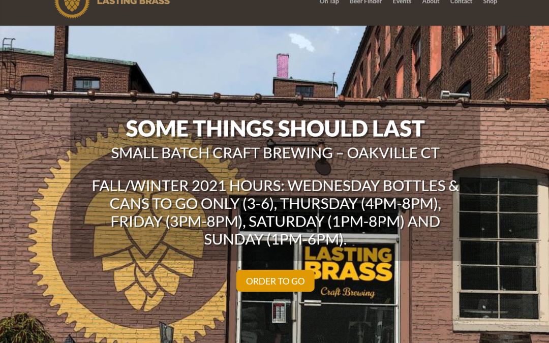 Local Brewery Website