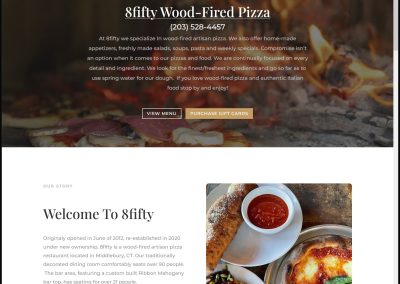 8 Fifty Wood Fired Pizza