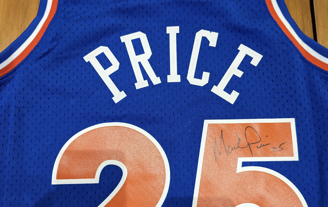 Bid On An Autographed Mark Price Jersey