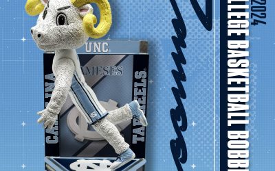 Get Into the Basketball Spirit Tar Heel Style with FOCO’s New Rameses Mascot Bobblehead